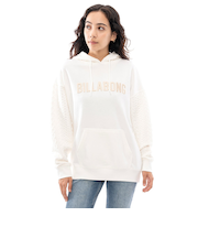 【OUTLET】BILLABONG レディース QUILT MIX SWEAT PARK パーカー SCS 【2024年秋冬モデル】