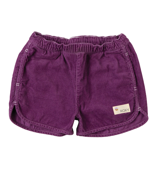 【OUTLET】Roxy キッズ MINI GRAVEL COLOR コーデュロイ ショーツ (130-150cm)