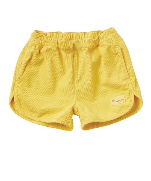 【OUTLET】Roxy キッズ MINI GRAVEL COLOR コーデュロイ ショーツ (130-150cm)