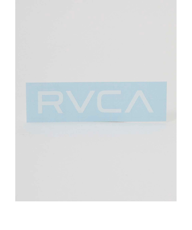 【OUTLET】RVCA メンズ BIG RVCA W80 CUTTING ステッカー WHT 【2024年秋冬モデル】