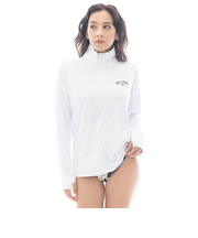 【OUTLET】BILLABONG レディース ZIP UP STAND LOOSE RASHGUARD ジップラッシュガード 【2025年春夏モデル】