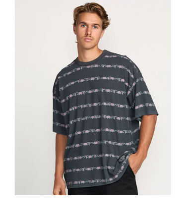 【OUTLET】BILLABONG メンズ 【OCCY】 RAGING BULL STRIPE SS Tシャツ 【2025年夏モデル】