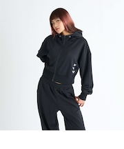 【OUTLET】Roxy TRIPLE CHAKRA ウィメンズ ジップアップ フーディー フード付き パーカー 3連ロゴ トリプルロゴ*