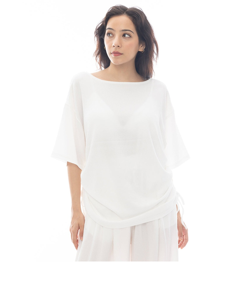 【OUTLET】BILLABONG レディース UTILITY STRIPED CREPE SS セットアップ Tシャツ 【2025年春夏モデル】