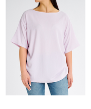 【OUTLET】BILLABONG レディース UTILITY STRIPED CREPE SS セットアップ Tシャツ 【2025年春夏モデル】