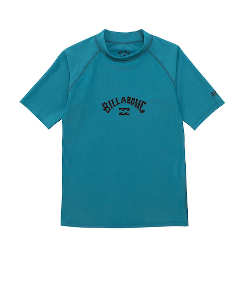 【OUTLET】BILLABONG キッズ HI NECK SS ラッシュガード (90~150) 【2024年春夏モデル】