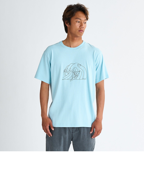 【OUTLET】Quiksilver FREEDOM SWELL ST メンズ Tシャツ