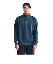 【OUTLET】Quiksilver PALM SCRIPT HALF ZIP SWEAT 裏起毛 ハーフジップ メンズ