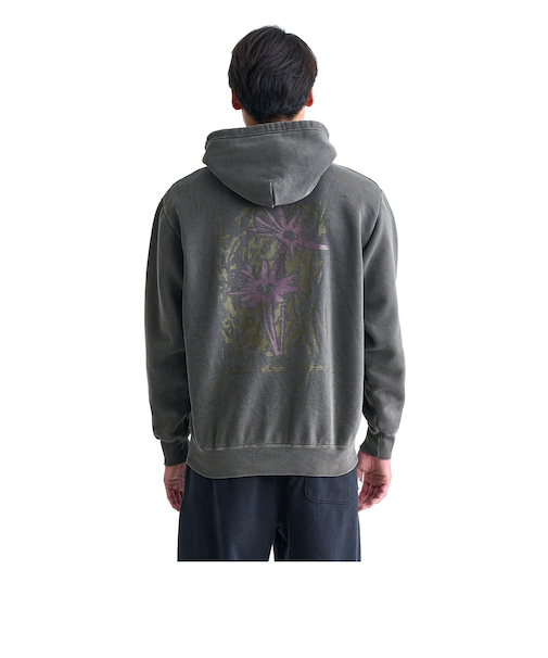 【OUTLET】Quiksilver CRAZY DAISY HOODIE SWEAT 裏起毛 パーカー フーディ メンズ