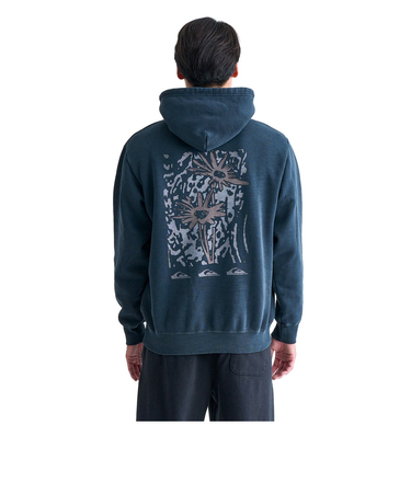 【OUTLET】Quiksilver CRAZY DAISY HOODIE SWEAT 裏起毛 パーカー フーディ メンズ