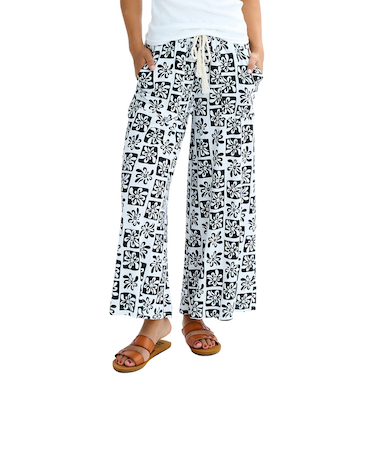 【OUTLET】BILLABONG レディース WIDE EASY LONG PANTS ロングパンツ 【2025年夏モデル】