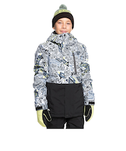 【OUTLET】Quiksilver MISSION PRINTED BLOCK YOUTH JK