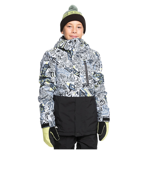 【OUTLET】Quiksilver MISSION PRINTED BLOCK YOUTH JK