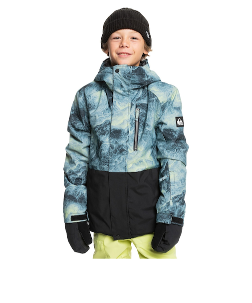 【OUTLET】Quiksilver MISSION PRINTED BLOCK YOUTH JK