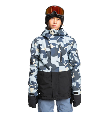 【OUTLET】Quiksilver MISSION PRINTED BLOCK YOUTH JK