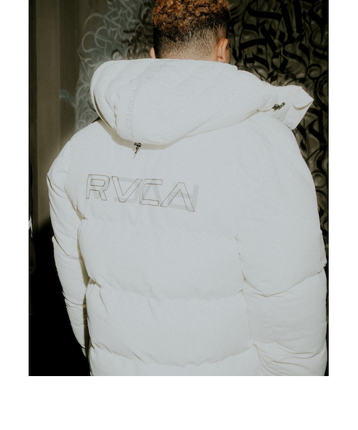 【RVCA ルーカ公式通販】ルーカ （RVCA）【OUTLET】RVCA メンズ PUFFER JACKET ジャケット WHT 【2024年冬モデル】