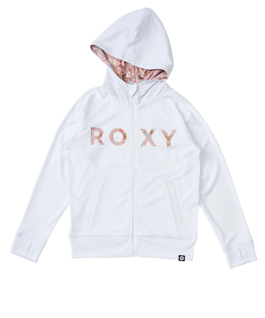 【ROXY ロキシー 公式通販】ロキシー(ROXY)【OUTLET】Roxy MINI ARTSY FLORAL LOGO PARKA キッズ ラッシュガード
