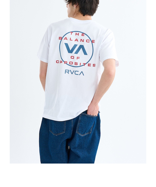 【RVCA ルーカ公式通販】ルーカ (RVCA)【OUTLET】RVCA メンズ ESCAPE CIRCLE SS Tシャツ 【2025年春夏モデル】