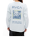 【OUTLET】RVCA レディース PALM TREE LEAF BOX L ロンＴ BES0 【2024年秋冬モデル】