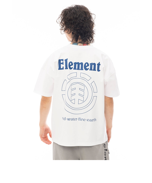 【OUTLET】【吸水速乾＆UV-CUT】ELEMENT メンズ FLAME SS Tシャツ 【2025年夏モデル】