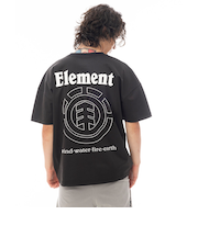 【OUTLET】【吸水速乾＆UV-CUT】ELEMENT メンズ FLAME SS Tシャツ 【2025年夏モデル】