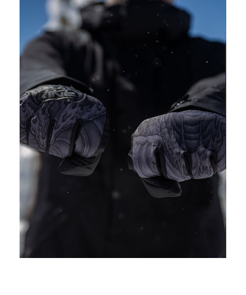 【OUTLET】DAKINE メンズ MAYHEMコラボ CROSSFIRE GLO スノーグローブ MAB 【2024年冬モデル】