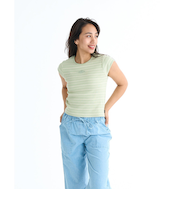 【OUTLET】BILLABONG レディース 【PARADISE SKIES】 OSLO SS KNT Tシャツ 【2025年春夏モデル】