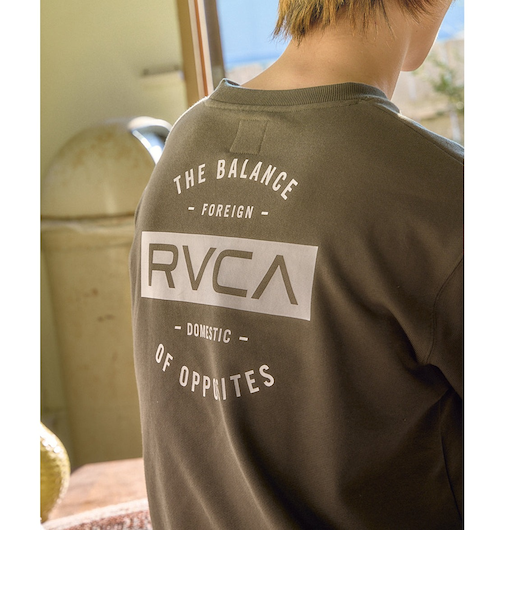 【RVCA ルーカ公式通販】ルーカ (RVCA)【OUTLET】RVCA メンズ ESCAPE FT SS トレーナー 【2025年春夏モデル】