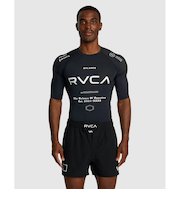 【OUTLET】RVCA SPORT メンズ 【VA SPORT】 SPORT RASHGUARD SS ラッシュガード 【2025年春夏モデル】