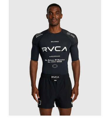 【OUTLET】RVCA SPORT メンズ 【VA SPORT】 SPORT RASHGUARD SS ラッシュガード 【2025年春夏モデル】