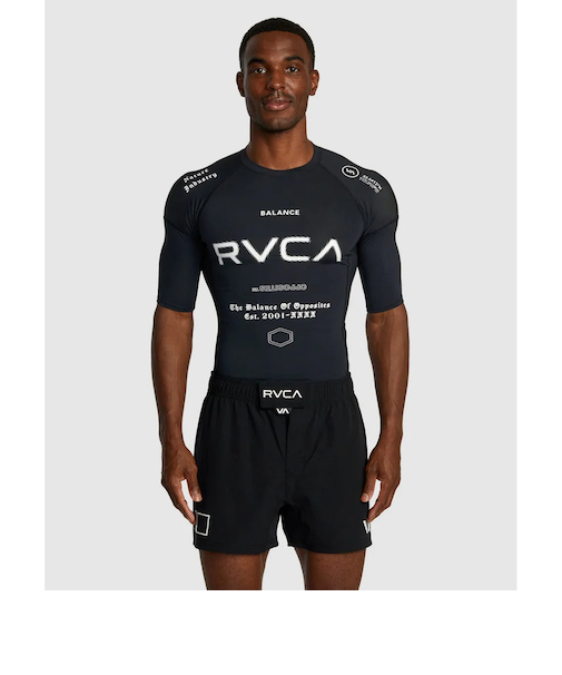 【OUTLET】RVCA SPORT メンズ 【VA SPORT】 SPORT RASHGUARD SS ラッシュガード 【2025年春夏モデル】