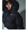【OUTLET】RVCA レディース MINI RVCA SHORT PUFF ジャケット BLK 【2024年秋冬モデル】