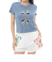 【OUTLET】RVCA レディース 【LAURYN ALVAREZ】 LAURYN ALVAREZ 411 TEE Tシャツ 【2025年春夏モデル】