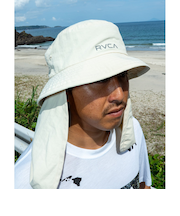 【OUTLET】RVCA メンズ BALANCE SUN SHADE BUCKET HAT キャップ 【2025年夏モデル】