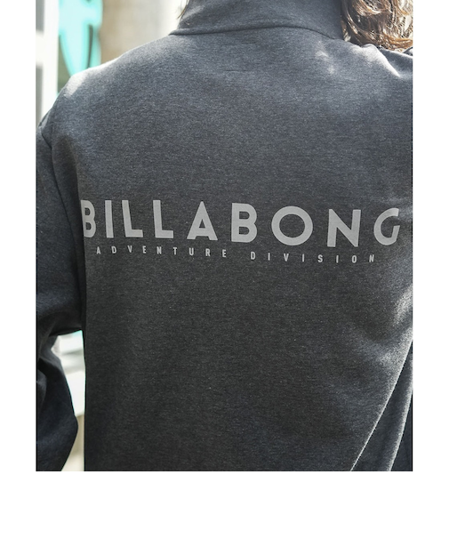 【OUTLET】BILLABONG メンズ WAVE LAYER HALF ZIP スウェットジャケット BKH 【2024年秋冬モデル】