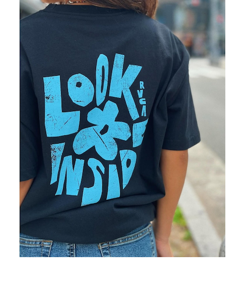 【OUTLET】RVCA レディース LOOK INSIDE LOOSEFIT ST Tシャツ 【2025年夏モデル】