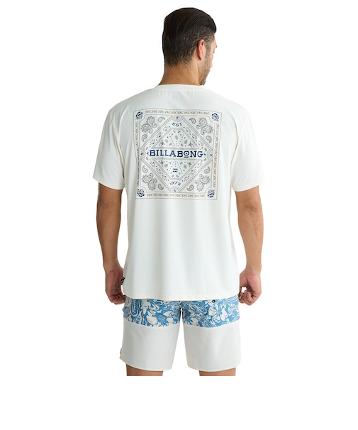 【OUTLET】BILLABONG メンズ AIR DRY MESH TEE ラッシュガード【OVER FIT】 【2025年夏モデル】