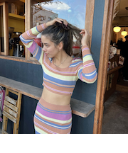 【ROXY ロキシー 公式通販】ロキシー（ROXY）【OUTLET】Roxy SUNSHINE DAY ニットトップス