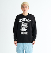 【OUTLET】DC Shoes 25 PLAY SKATE CREW メンズ プルオーバー トレーナー
