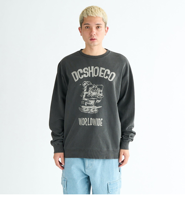 【OUTLET】DC Shoes 25 PLAY SKATE CREW メンズ プルオーバー トレーナー