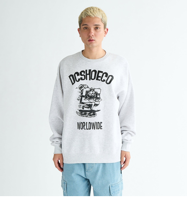 【OUTLET】DC Shoes 25 PLAY SKATE CREW メンズ プルオーバー トレーナー