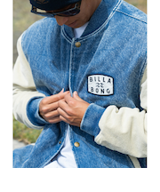 【OUTLET】BILLABONG メンズ DENIM STADIUM ジャケット IND 【2024年秋冬モデル】