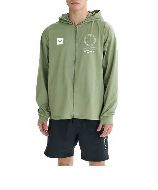 【OUTLET】RVCA メンズ VA MARK REFLECTIVE SFHD 長袖サーフTシャツ 【2025年夏モデル】