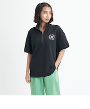 【ROXY ロキシー 公式通販】ロキシー（ROXY）【OUTLET】Roxy GOOD VIBRATIONS HALF ZIP ハーフジップ トップ