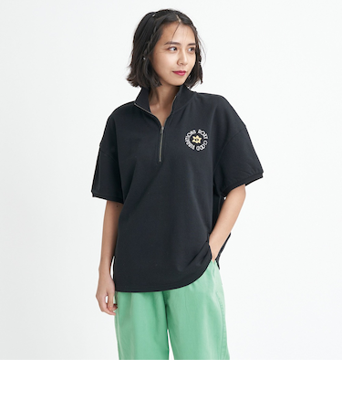 【ROXY ロキシー 公式通販】ロキシー(ROXY)【OUTLET】Roxy GOOD VIBRATIONS HALF ZIP ハーフジップ トップ