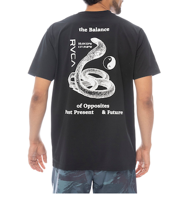 【OUTLET】RVCA メンズ ILL BALANCE COBRA SFST サーフTシャツ 【2025年春夏モデル】