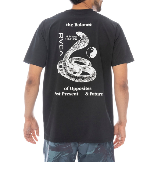 【OUTLET】RVCA メンズ ILL BALANCE COBRA SFST サーフTシャツ 【2025年春夏モデル】