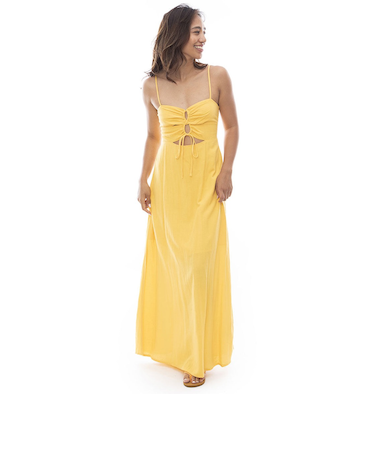 【OUTLET】BILLABONG レディース 【IT’S NOW COOL】 LIMA MAXI DRESS ロングワンピース 【2024年春夏モデル】