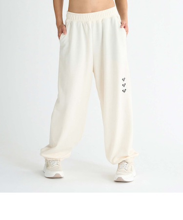 【OUTLET】Roxy TRIPLE CHAKRA PANTS ウィメンズ ワイドパンツボトムス 3連ロゴ トリプルロゴ ROXY_SPORT_25*