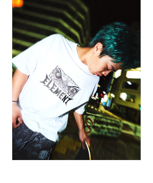 【OUTLET】ELEMENT メンズ JOHANN GLOBAL EYE. SS Tシャツ 【2025年夏モデル】